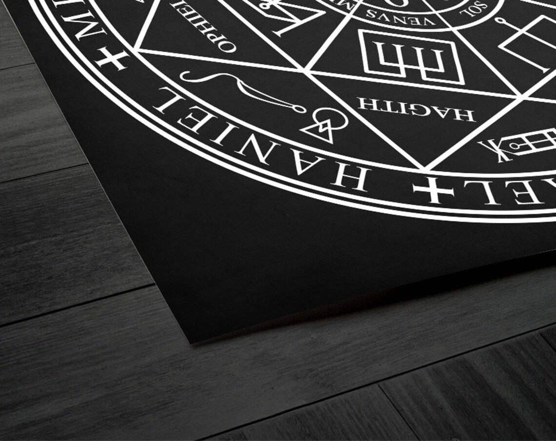 Seals of the Seven Archangels Art Print Sacred Geometry | Etsy