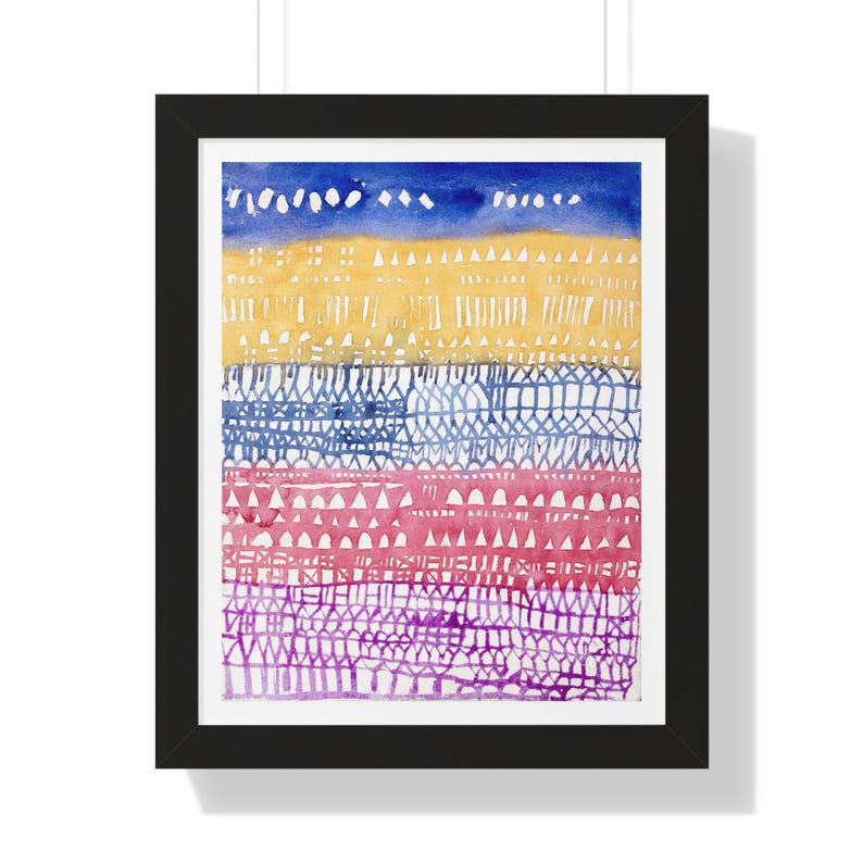 Old City by Paul Klee Framed Print Etsy