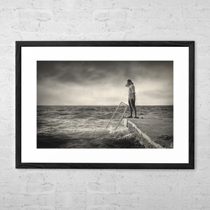 Lack 17:51 - Fine Art Photography - Art Print - Ocean Print - Water Print - Sea Wall Art - Pier Photography - Ocean Waves - Seascape Print
