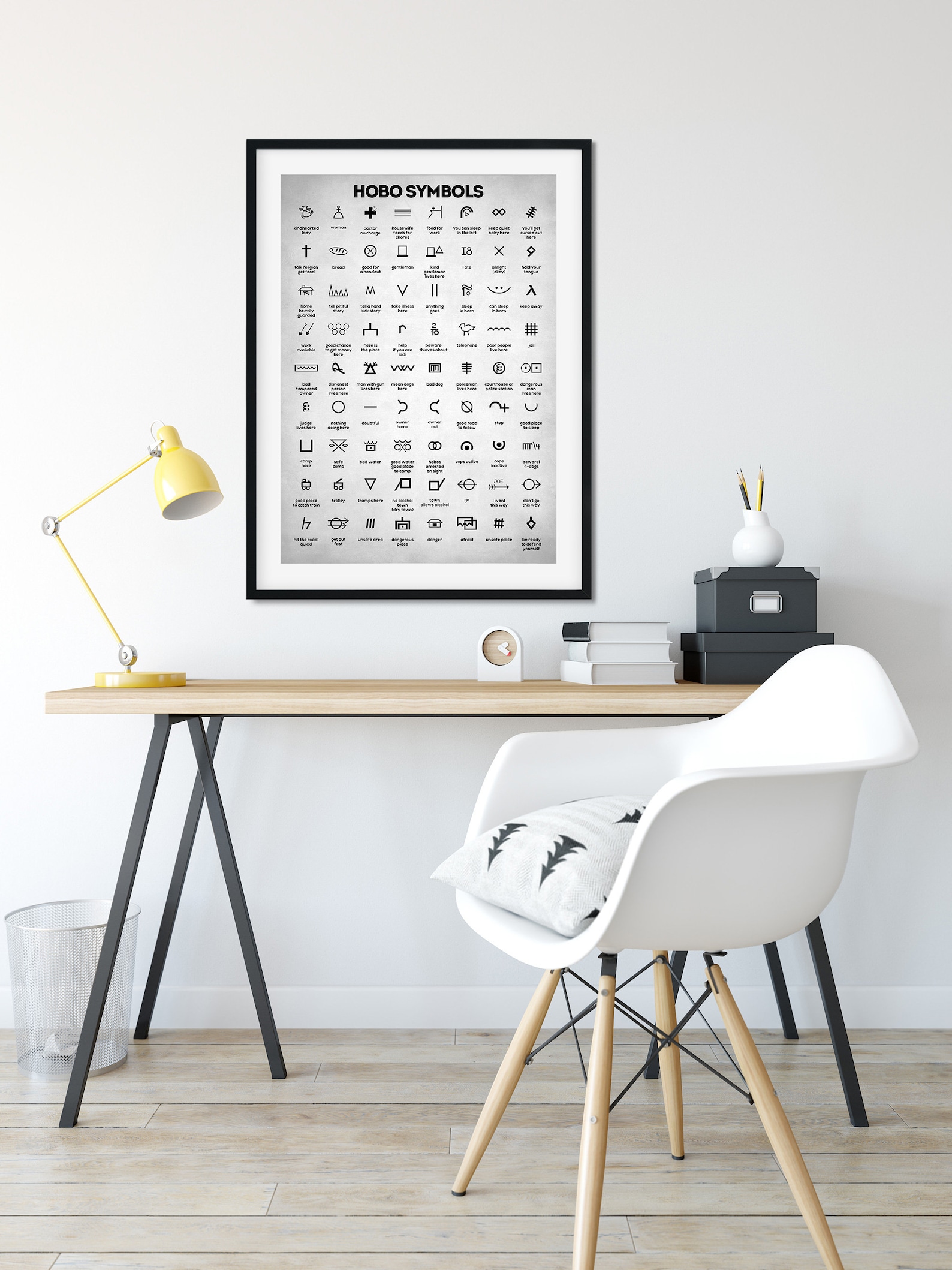 Hobo Symbols - Hobo Signs - Hobo Alphabet - Hobo Code - Visual Code ...