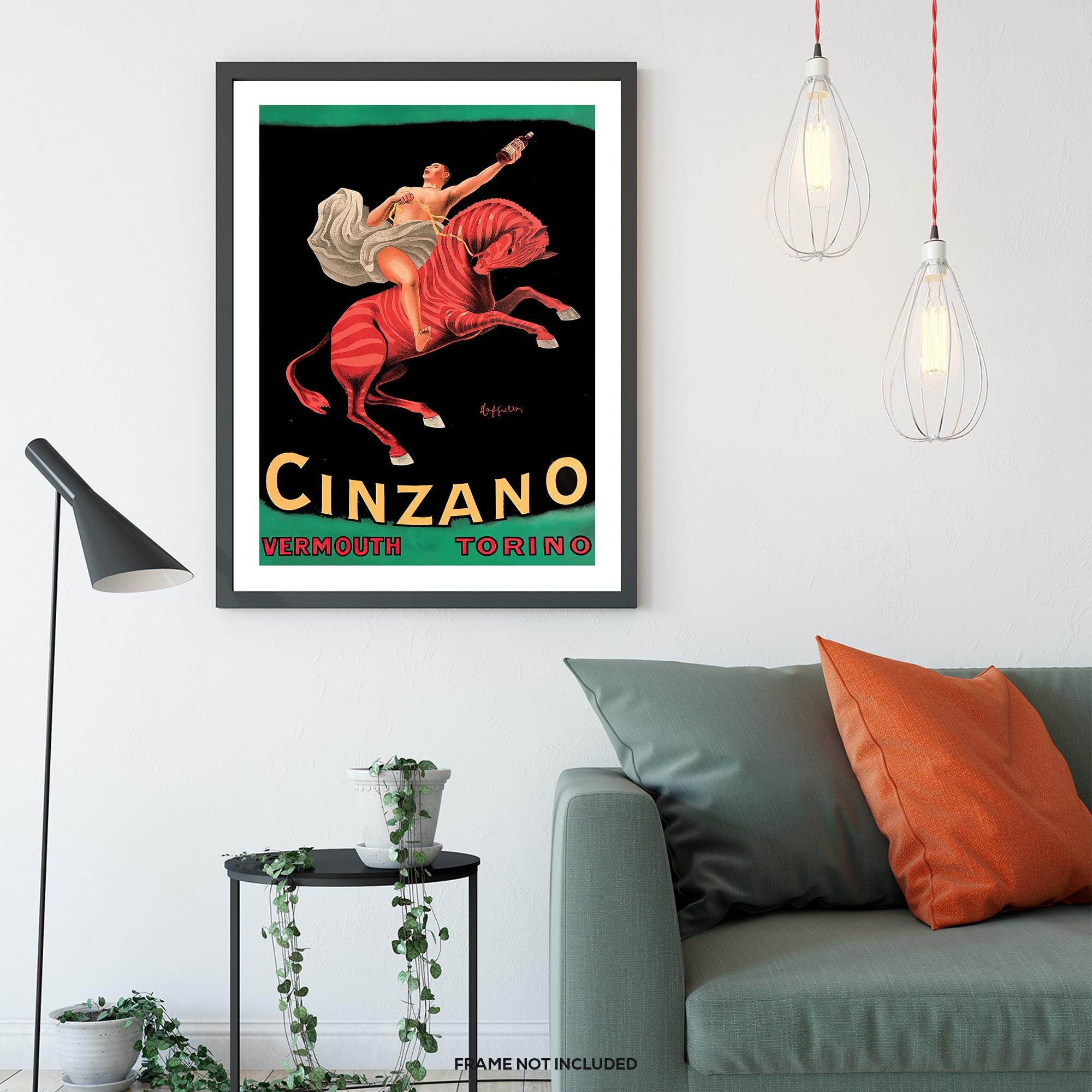 Cinzano Vermouth Torino by Leonetto Cappiello - Art Print
