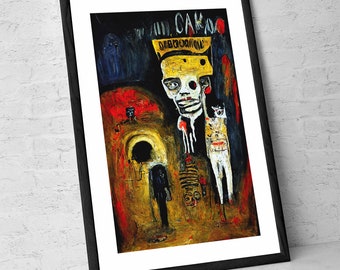 Ground Zero - Original Painting - Art Print - Neo-expressionism
