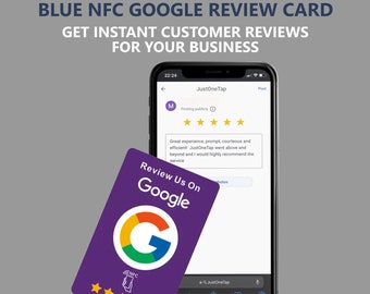 NFC Google Review Card: Customer Feedback, Business Growth