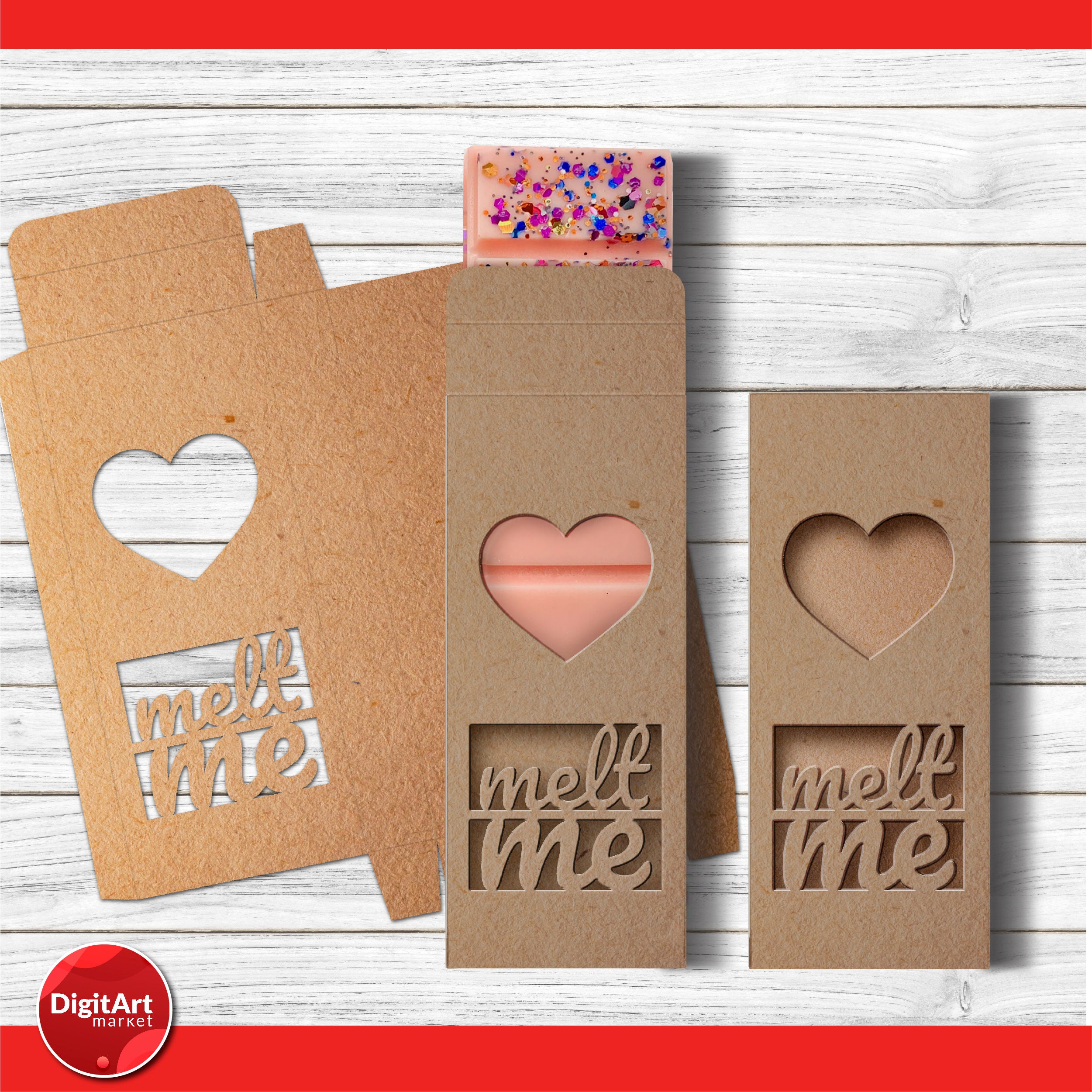 5 Cell Snap Bar Box Svg Soy Wax Melt Snap Bar Box Template Etsy Ireland