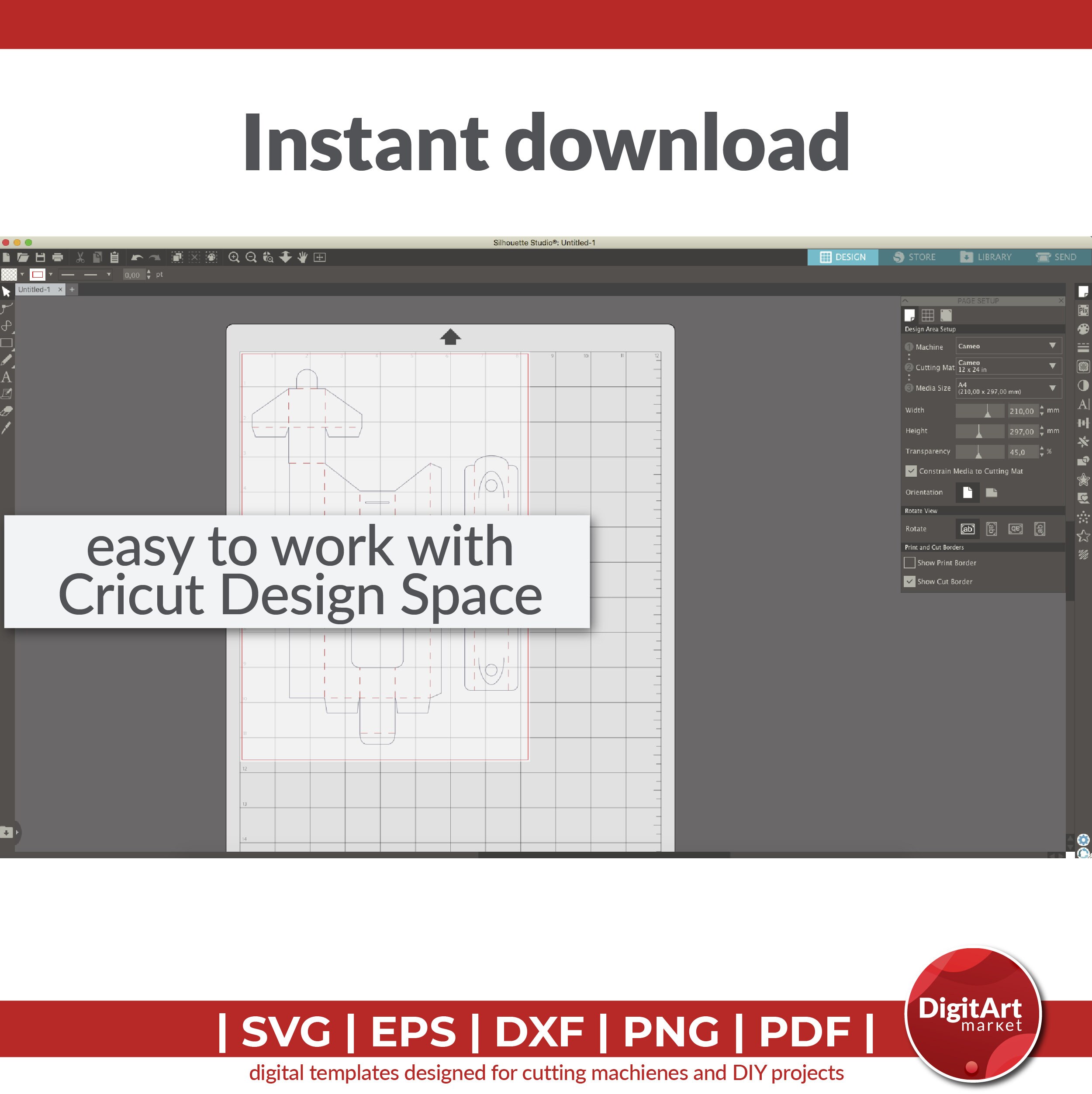 Pen Box SVG Template New Model Epoxy Pen Holder Template Pen Etsy