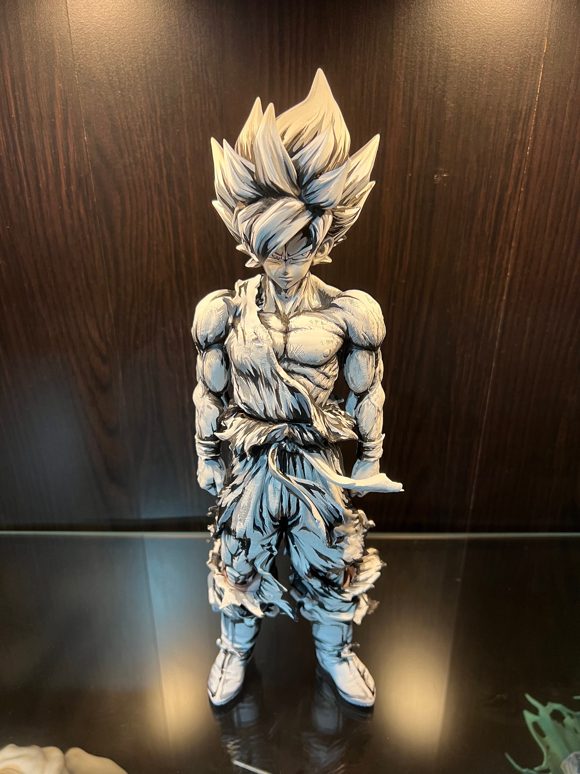 Black Goku 2D Dragonball Figure Repaint – Lyk Repaint