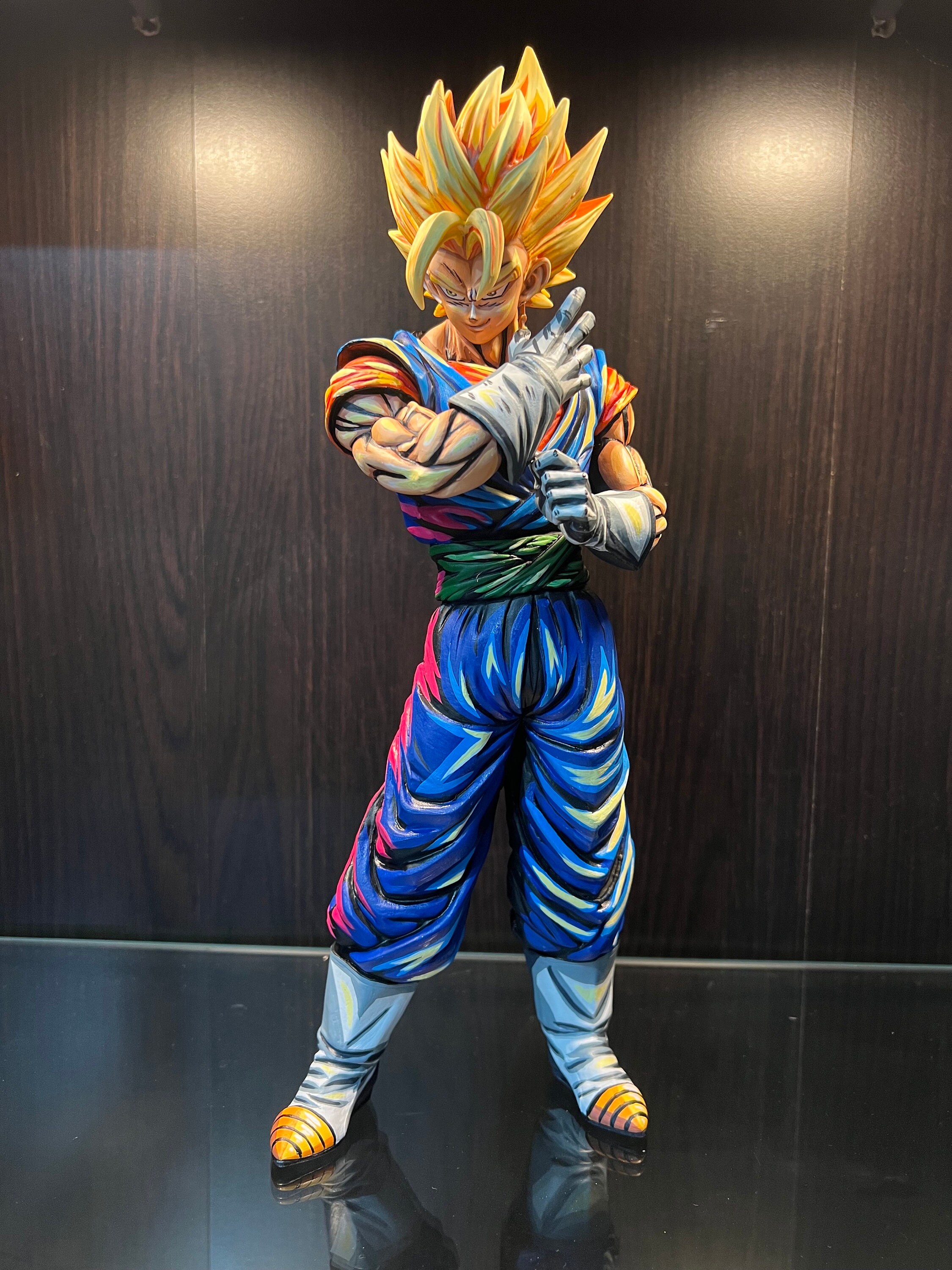 Anime Dragon Ball Z Super Saiyan Android No.17 18 PVC Figure NEW NO BOX  24cm