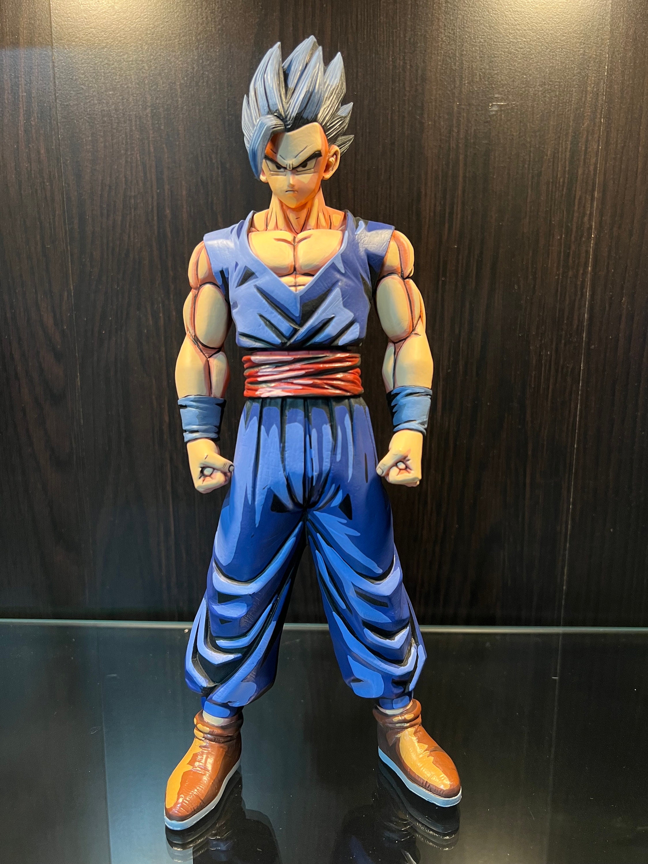 Dragonball Z SMSP Goku SS1 Figure 2-Dimension Repaint Version 1/6