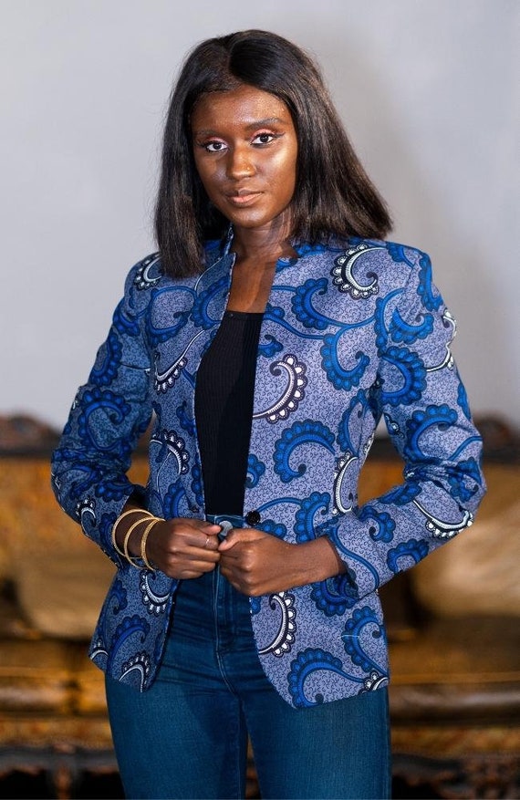 ANKARA BLAZER WOMENS Suit Set Lena 