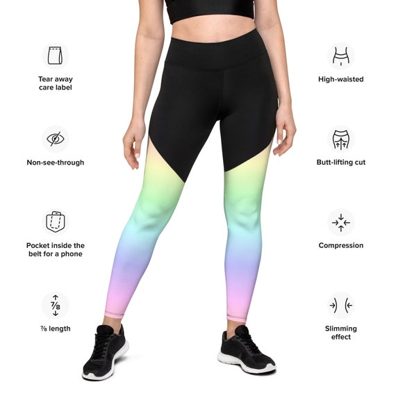 See Through Compression Tights