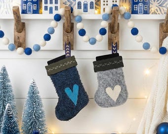 Hanging Mini Stocking Gift Card Holder