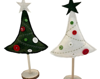 Felt Holiday Trees