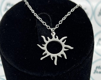 Sun Necklace, Dainty Necklace