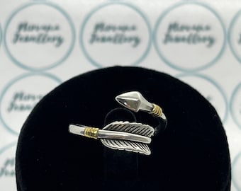 Adjustable Arrow Ring