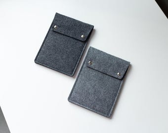 Kobo Case, eReader Felt Sleeve, Padded eReader Sleeve, Slim Kobo Libra Case, eReader Accessories, Kobo Sleeve, Gift for Book Lovers