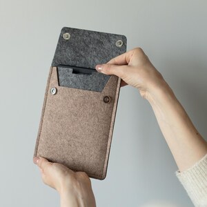 Kindle Sleeve, Cute Kindle Sleeve, Padded Kindle Case, Kindle Accessories, Kindle Cover, Ereader Accessories, Gift For Book Lovers Beige