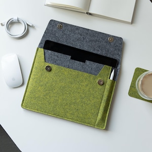 Capa para iPad Air 13, Acessórios para Tablet, Capa de Feltro para iPad com Suporte para Apple Pencil, Capa para iPad Mini, Capa para iPad Pro, Presente para Contador