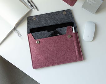 Étui Supernote, Housse en feutre pour tablette, Étui Supernote Nomad, Accessoires Supernote, Housse en feutre pour Supernote, Accessoires technologiques, Cadeau pour programmeur