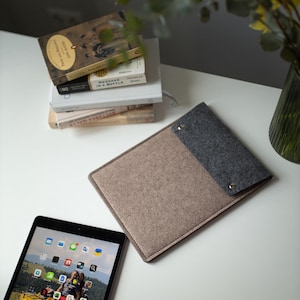 Custodia per tablet Remarkable, custodia in feltro per dispositivo Remarkable 2 o Remarkable Paper Pro, accessori tecnologici, idea regalo per amici