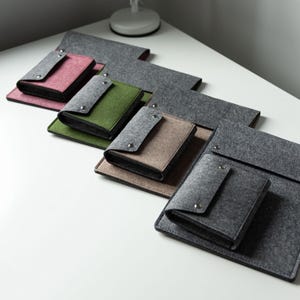 Organisateur de câbles avec housse pour MacBook Pro M4, accessoires technologiques, housse pour MacBook Pro, sac de rangement pour câbles, cadeau de déménagement, housse pour MacBook 15 pouces