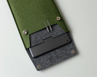 Étui Supernote, étui en feutre pour tablette, étui Supernote Manta, accessoires Supernote, housse en feutre pour Supernote Nomad, accessoires pour tablette, cadeau pour un nouveau travail