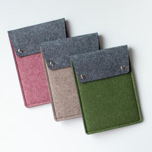 Kindle Sleeve, eReader Accessories, Paperwhite Felt Sleeve, Kindle Scribe Case, Kindle Accessory, Kindle Case Gift For Reader eReader Sleeve