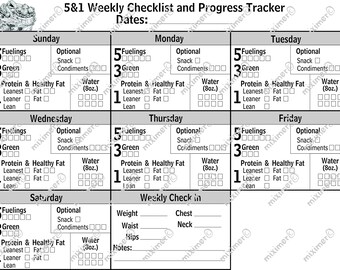 Plantilla reMarkable 2 horizontal / Cuaderno 5 en 1 / Diario de dieta / Tinta electrónica / Registro de medidas / Diario Optavia