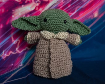 Crochet Baby Yoda Plush
