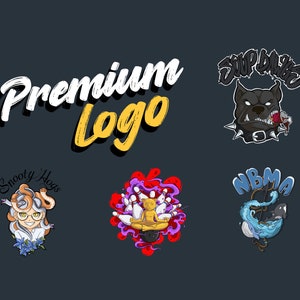 HIGH QUALITY cartoon logo drawing with my style.