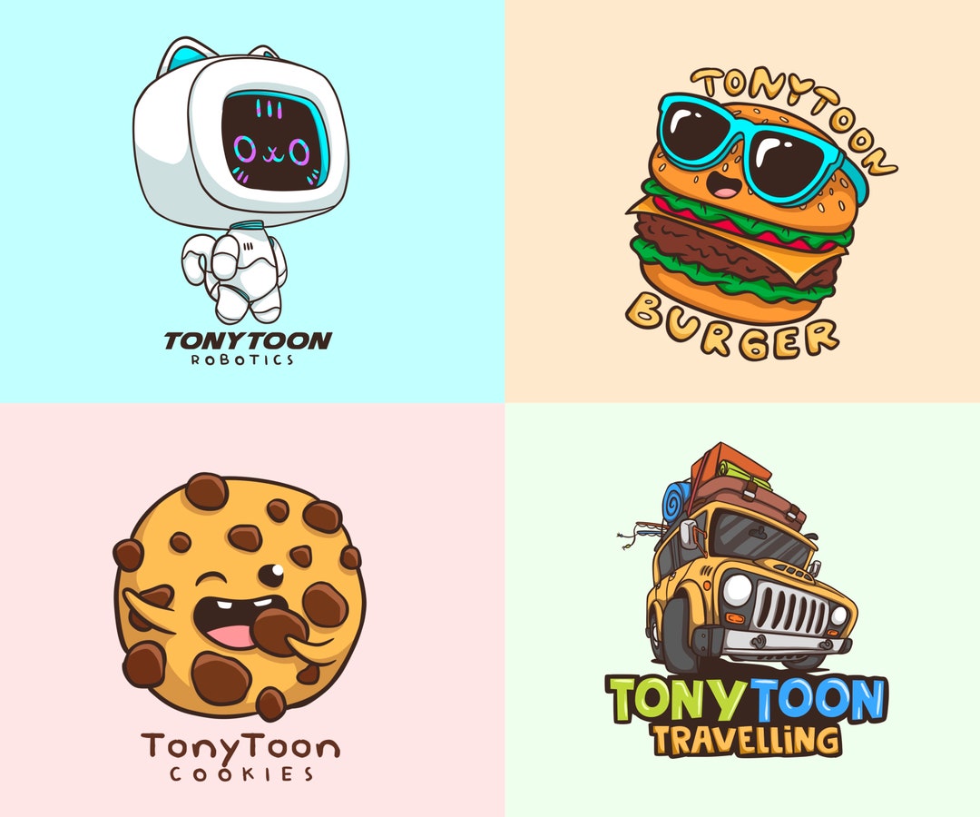 Design Cute Logo With Hand Drawn Style - Etsy
