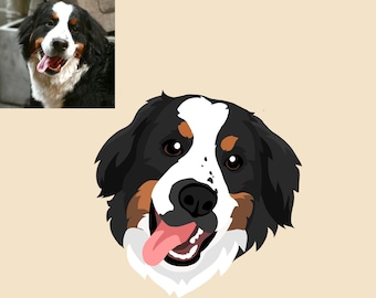 Custom drawn digital photos