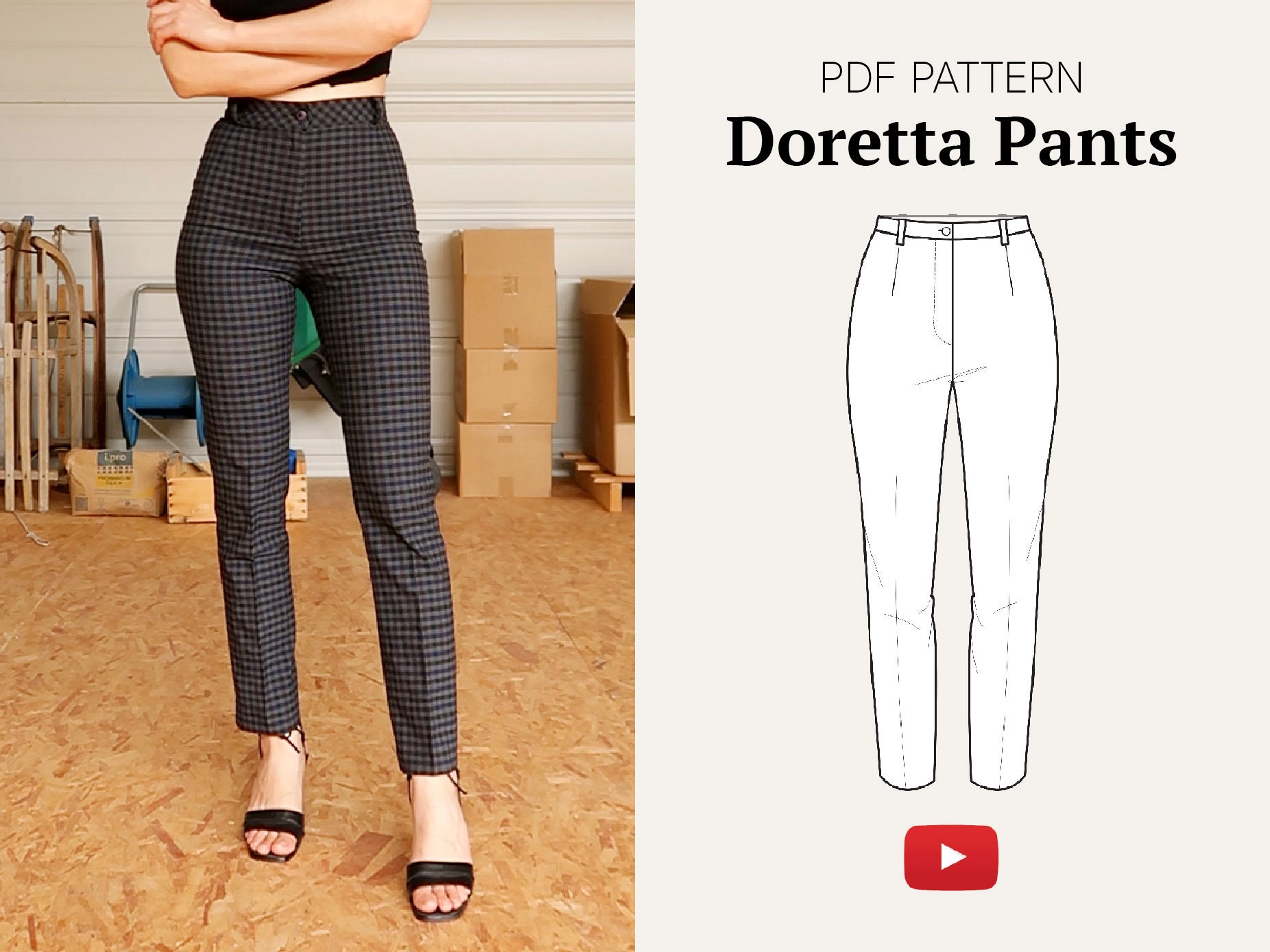 Aurelia Bottoms  Buy Aurelia MultiColor Geometric Printed Cigarette Pants  Online  Nykaa Fashion