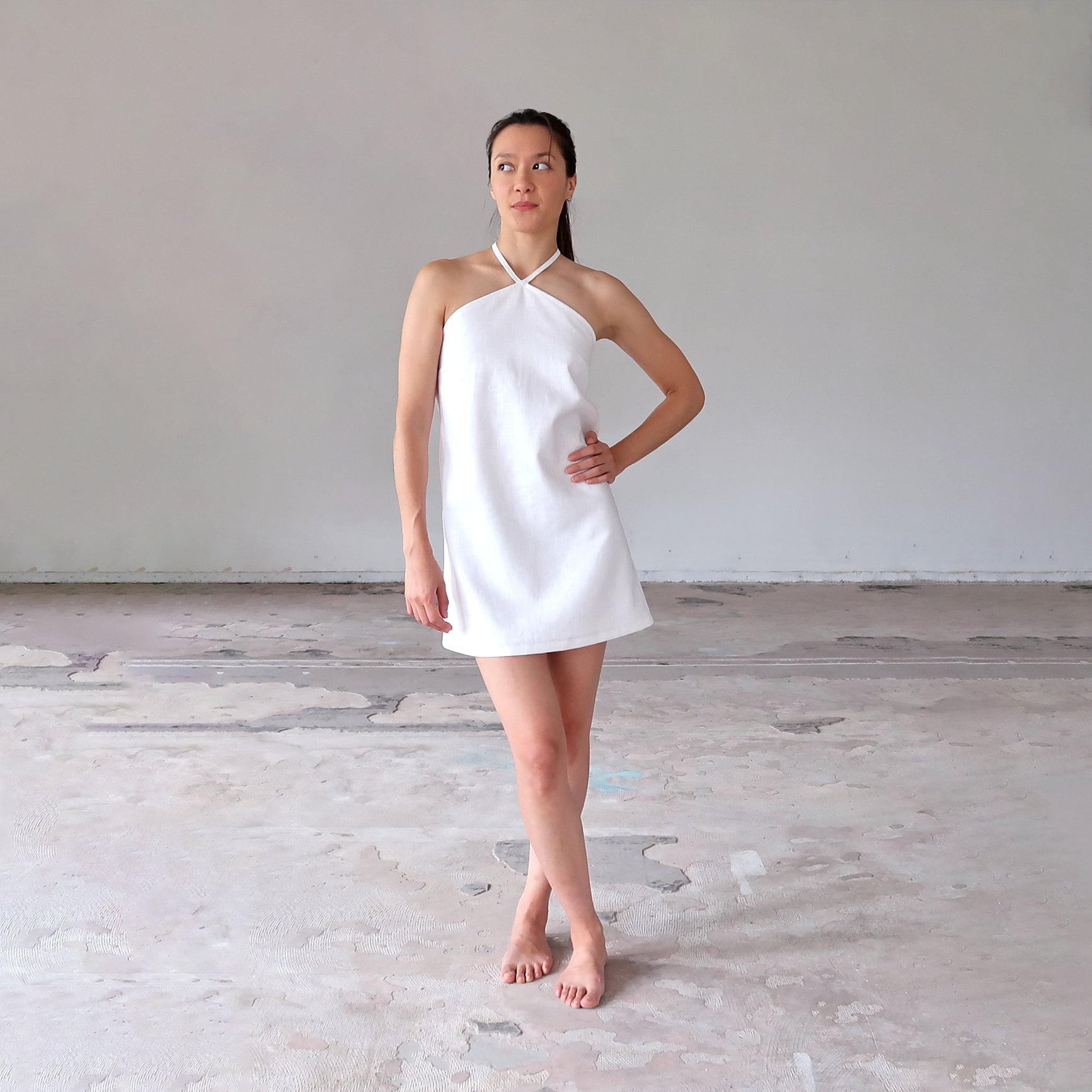 A Line Mini Summer Dress #astriddiydress PDF Digital Sewing 