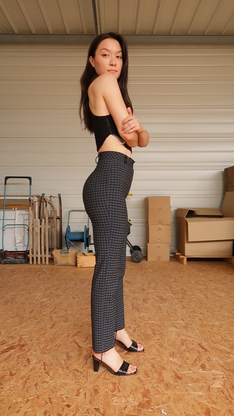 Slim Fit High Waisted Pants Doretta Digital Download PDF Sewing Pattern image 3