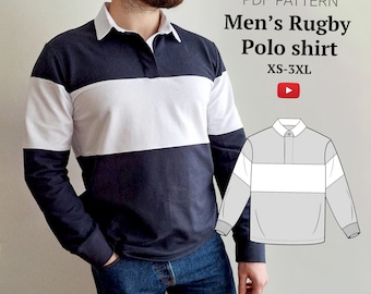 Abercrombie Fitch Rugby Long Sleeve Striped 90s Shirt XL - Etsy