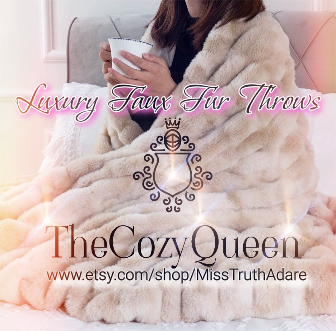 Warm Fluffy Blanket - Etsy Singapore