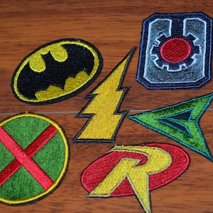 Hero Symbol Iron-on Patches