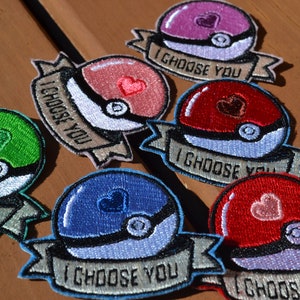 I Choose You Iron-on Patches