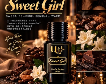 Sweet Girl Eau de Parfum 50ml - Vanilla Coffee Gourmand Women's Perfume