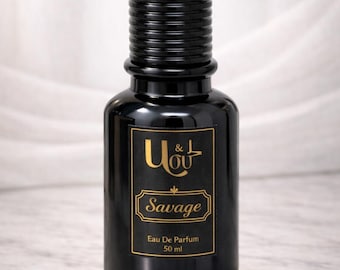 Luxury Perfume Spray 50ml | Savage | Fresh Men’s Eau de Parfum | Clean Masculine Scent