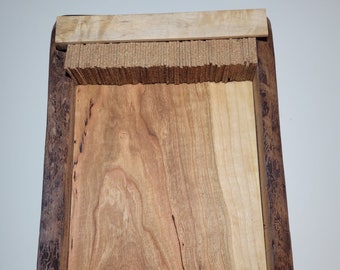 Live Edge Knife Block Drawer insert