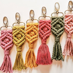 Llavero macramé MINI