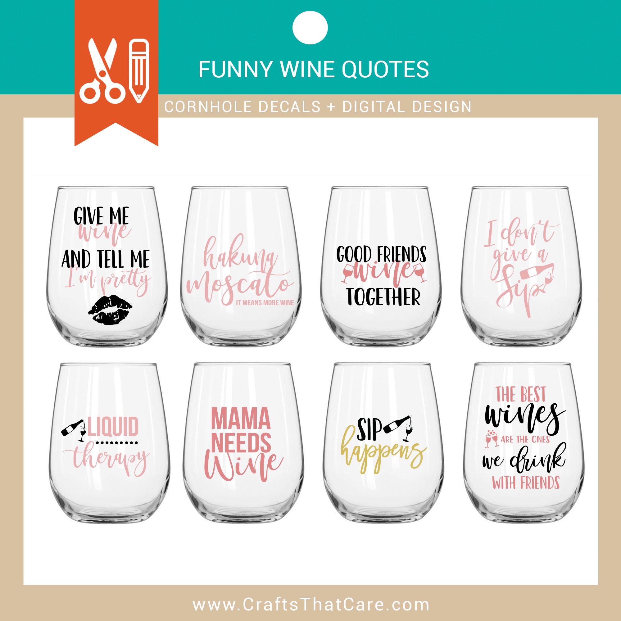 FUNNY QUOTES | Wine Quotes, Svg Bundle, Wine Svg, Drinking Svg, Wine  Quotes, Wine Glass Svg, Sassy, Wine Sayings, Png, Eps, Clipart, Cricut, image size:2000x2000