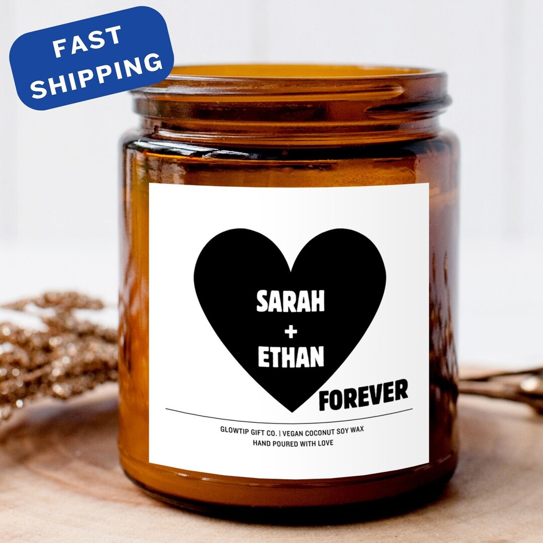 Personalized Couple Candle Holder - Gift Idea For Him/Her - I Miss Your Everything main image 1