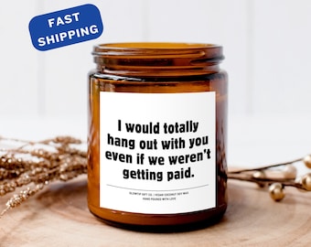 Gift for Co-Worker, Staff Gift Candle, Colleague Gifts, Funny Co-worker Birthday Gift, Birthday gift for Coworker, Funny Gift for Coworker