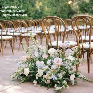 Personalized Wedding Aisle Flowers Wedding Aisle Runners&Decor Bridal Shower Flower Arrangements Decor Wedding Floor Florals Stair Flower