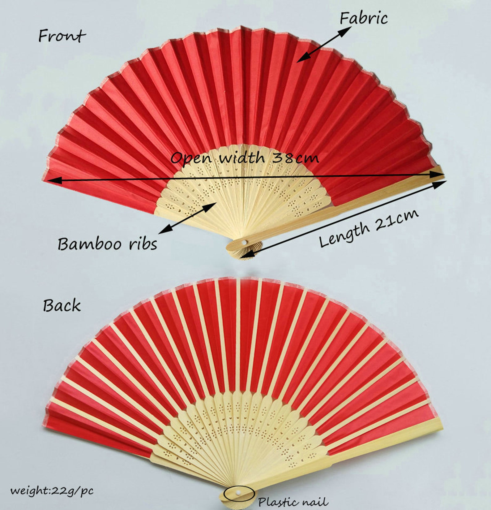 Personalized Folding Fans Handheld Fan Wedding Favors Etsy
