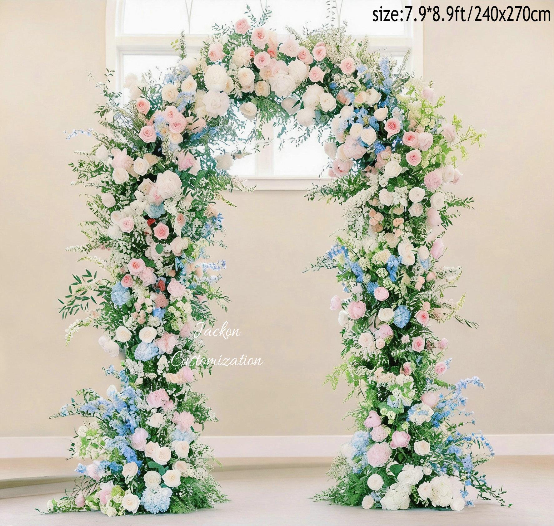 Spring Mini Arch Decor Colorful Flower Arch, Spring Wedding Ceremony Backdrop Decor - Etsy