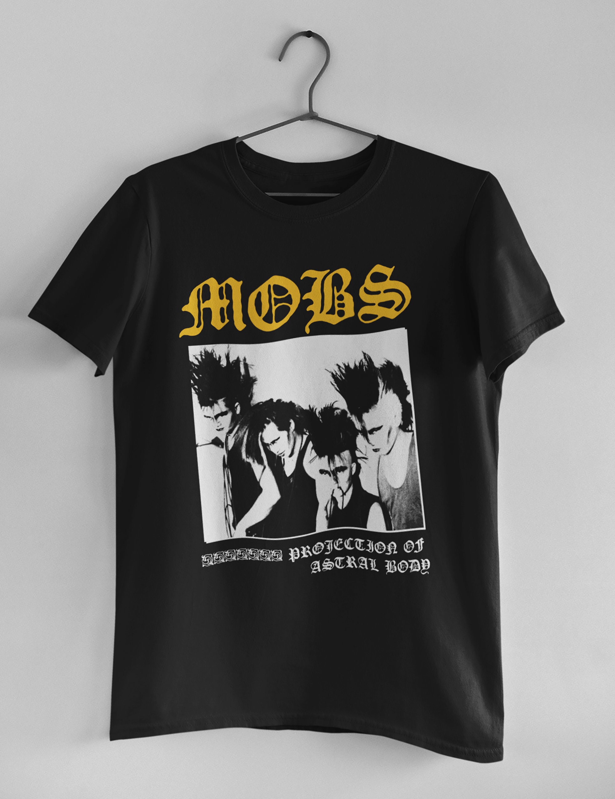 Mobs Unisex T-shirt Projection of Astral Body EP Japanese Punk