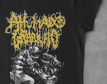 Ahumado Granujo Unisex T-Shirt - Splatter Tekk - Goregrind - Grindcore -  Gabber - Death Metal - Brutal - Cyberpunk - Album Art